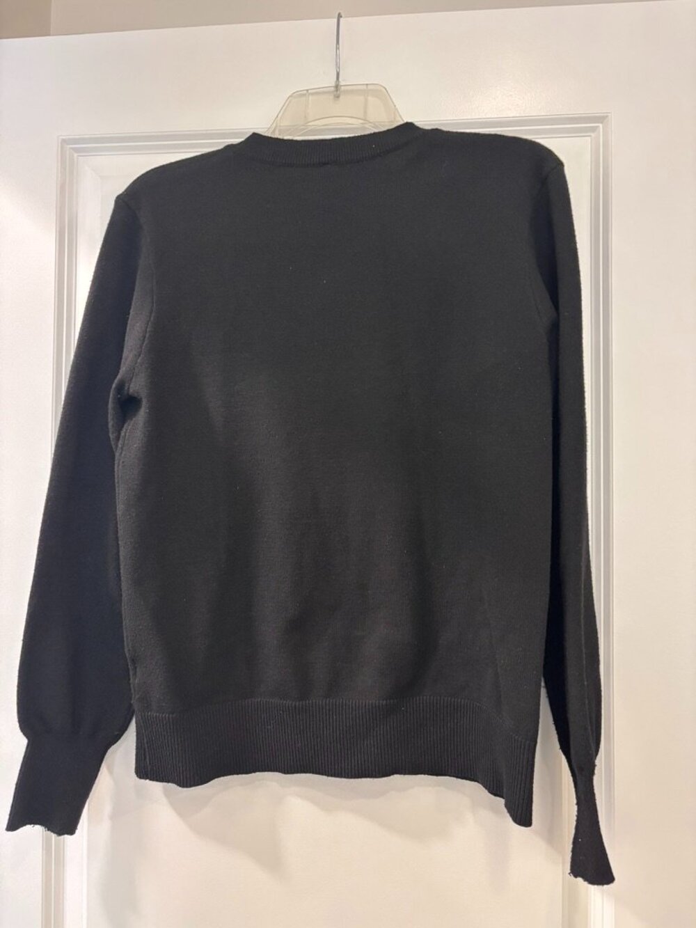 Amazon ANRABESS Black Long Sleeve Sweater - Picture 6 of 6
